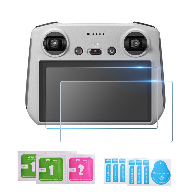 DJI MINI 3 PRO RC With Screen Remote Control Tempered Film Explosion-Proof Film Protective Film Two Pieces